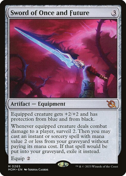 MTG Sword of Once and Future MOM 265 Regular Foil