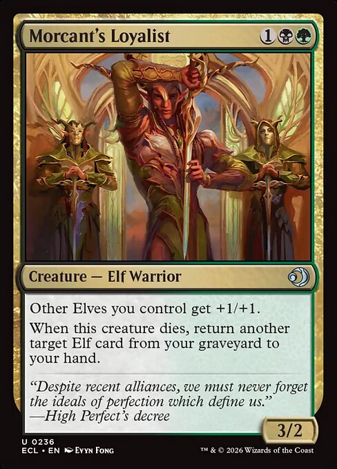 MTG Morcant's Loyalist ECL 236 Regular Nonfoil