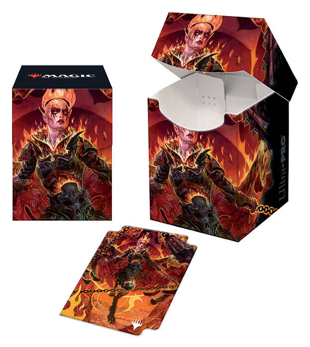 Ultra Pro 100+ Zariel Archduke of Avernus Deck Box for MTG Adventures in the Forgotten Realms