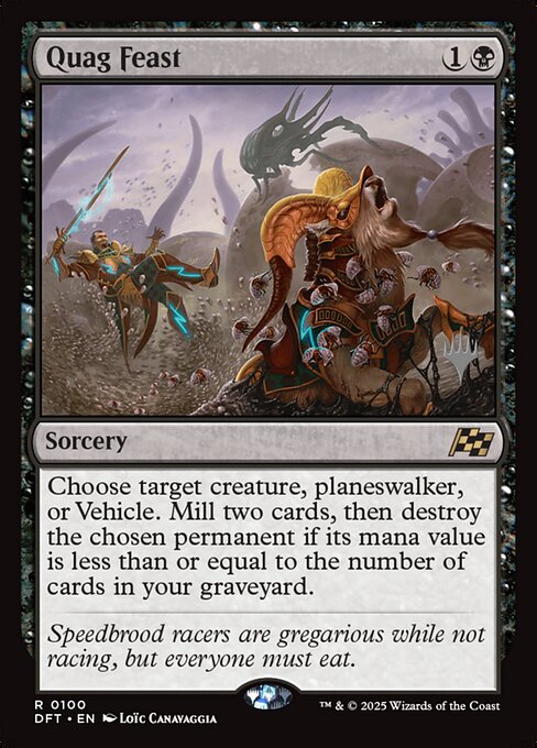 MTG Quag Feast PDFT 100p Promo Pack Nonfoil