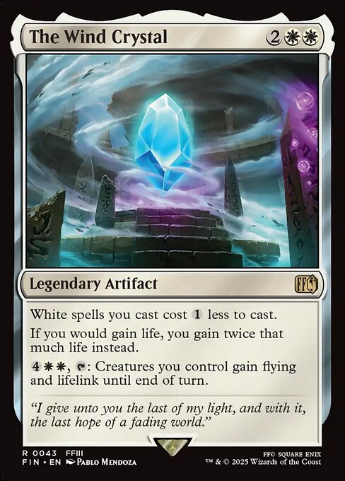 MTG The Wind Crystal FIN 043 Regular Foil