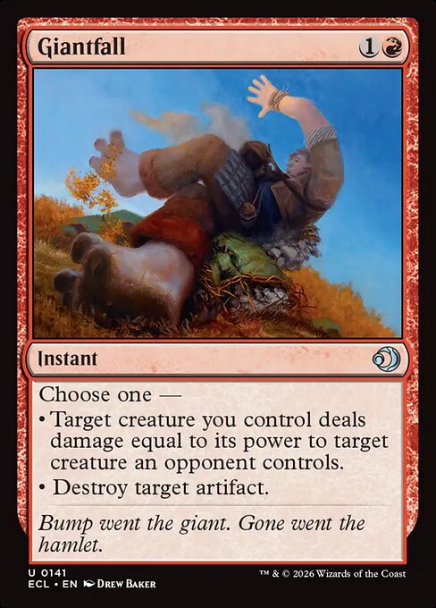 MTG Giantfall ECL 141 Regular Nonfoil