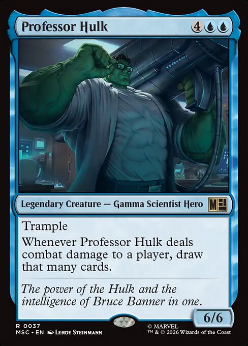 MTG Professor Hulk MSC 037 Regular Surge Foil