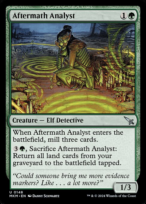 MTG Aftermath Analyst MKM 148 Regular Foil