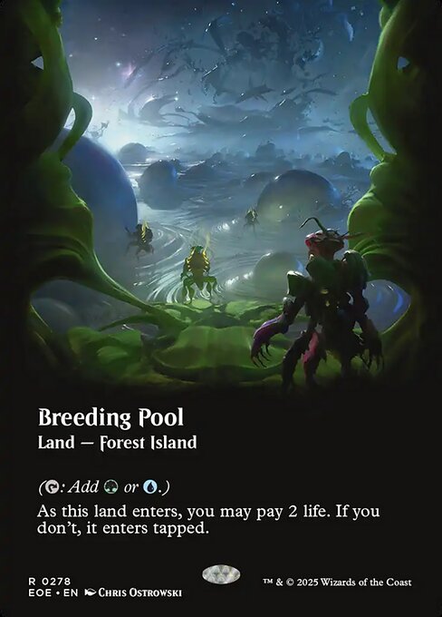 MTG Breeding Pool EOE 278 Borderless Viewport Foil