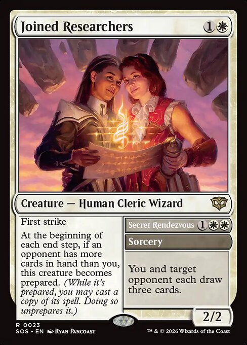 MTG Joined Researchers // Secret Rendezvous SOS 023 Regular Nonfoil