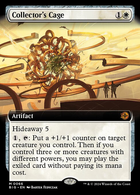 MTG Collector's Cage BIG 066 Extended Art Nonfoil