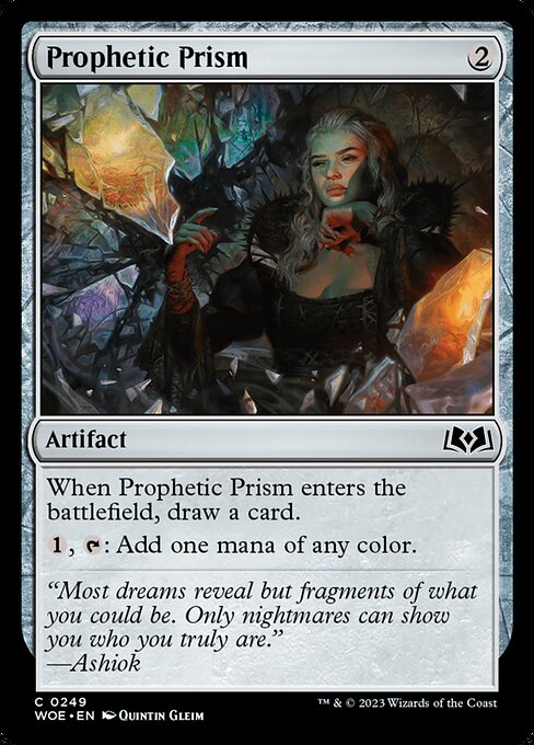 MTG Prophetic Prism WOE 249 Regular Foil