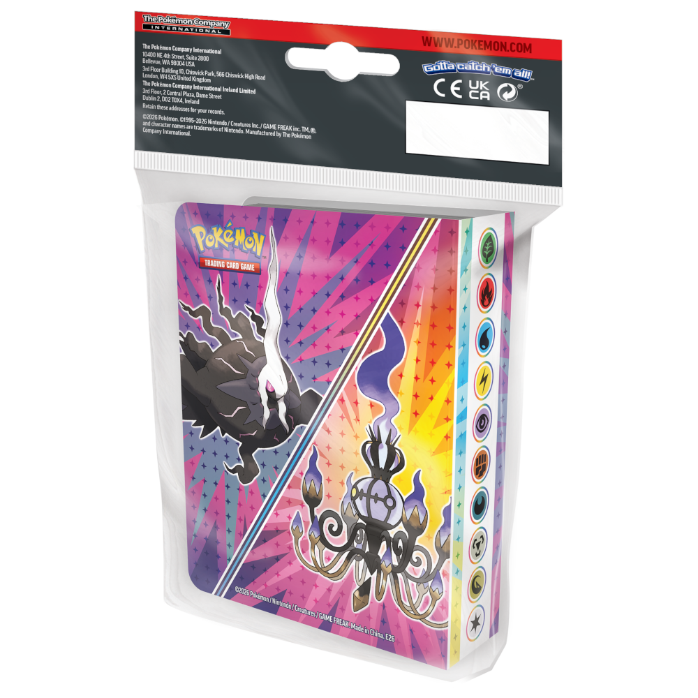 Pokémon TCG Mega Evolution Pitch Black Mini Portfolio with Booster Pack, product view 5