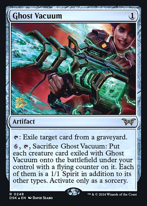 MTG Ghost Vacuum PDSK 248s Prerelease Foil