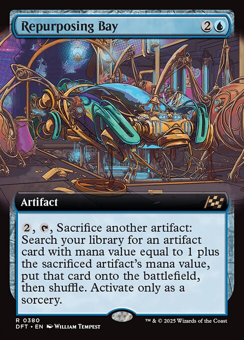 MTG Repurposing Bay DFT 380 Extended Art Foil