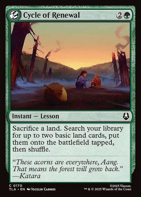 MTG Cycle of Renewal TLA 170 Regular Foil