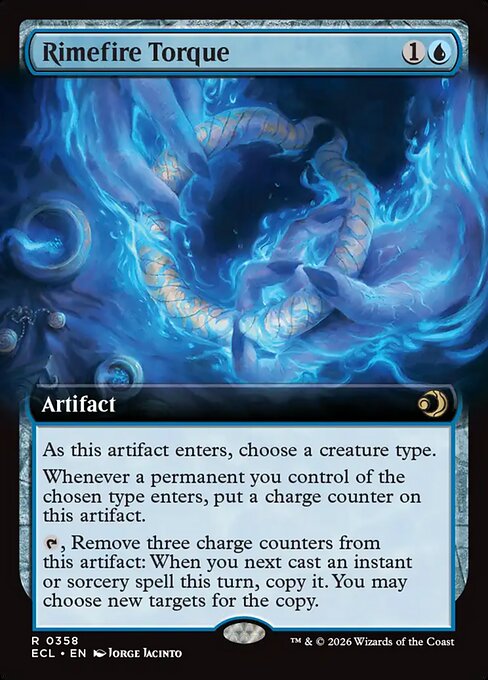 MTG Rimefire Torque ECL 358 Extended Art Nonfoil