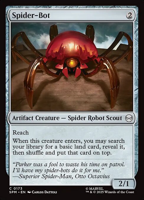 MTG Spider-Bot SPM 173 Regular Foil