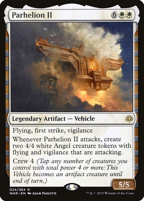 MTG Parhelion II WAR 024 Standard Nonfoil front