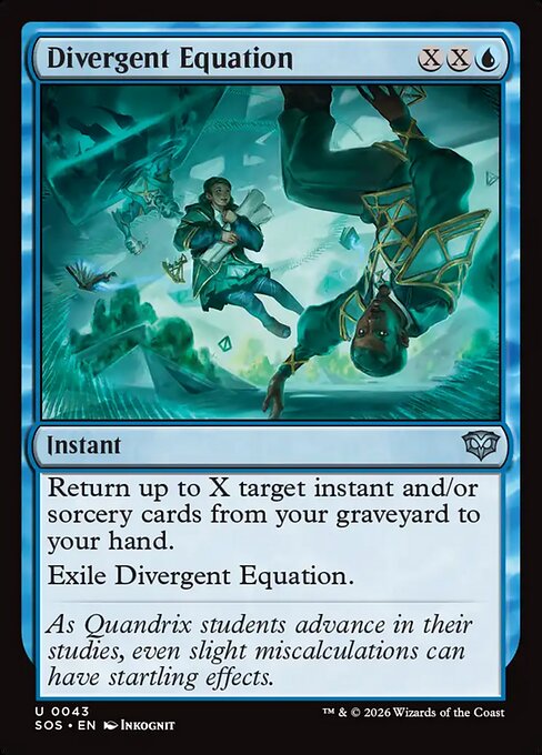 MTG Divergent Equation SOS 043 Regular Nonfoil