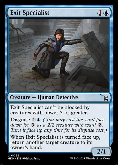 MTG Exit Specialist MKM 055 Regular Foil