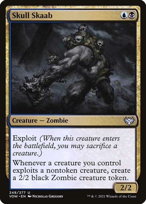 MTG Skull Skaab VOW 248 Standard Nonfoil front