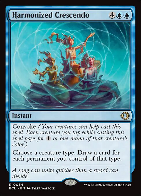 MTG Harmonized Crescendo ECL 054 Regular Foil