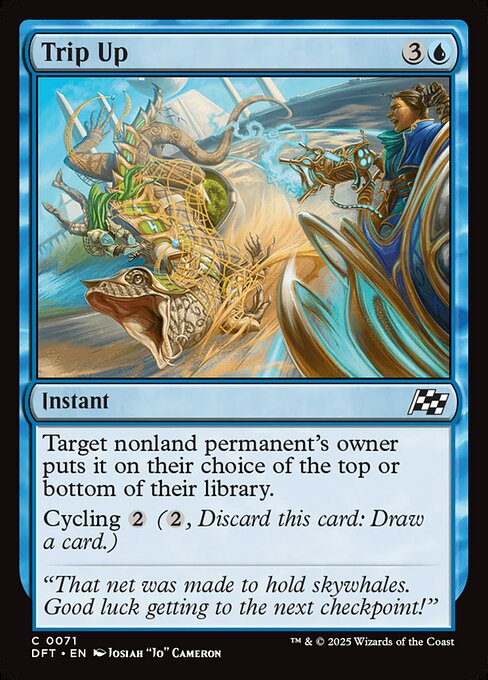 MTG Trip Up DFT 071 Regular Foil
