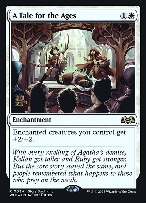 MTG A Tale for the Ages PWOE 034s Prerelease Foil