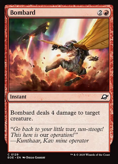 MTG Bombard EOE 129 Regular Nonfoil