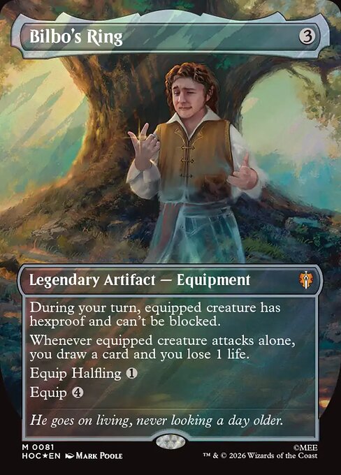 MTG Bilbo's Ring HOC 081 Regular Foil