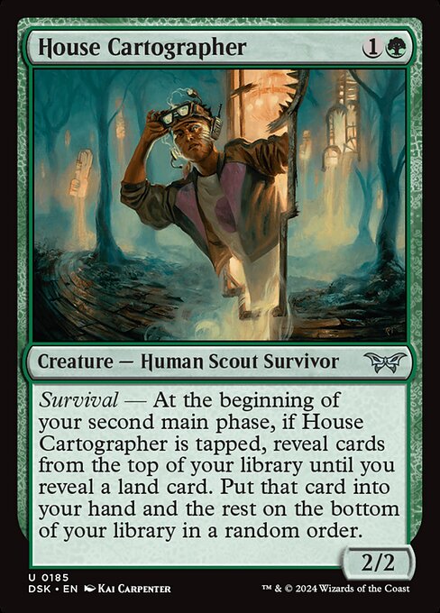 MTG House Cartographer DSK 185 Regular Foil