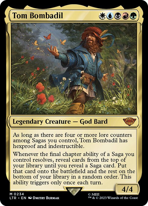 MTG Tom Bombadil LTR 234 Regular Foil