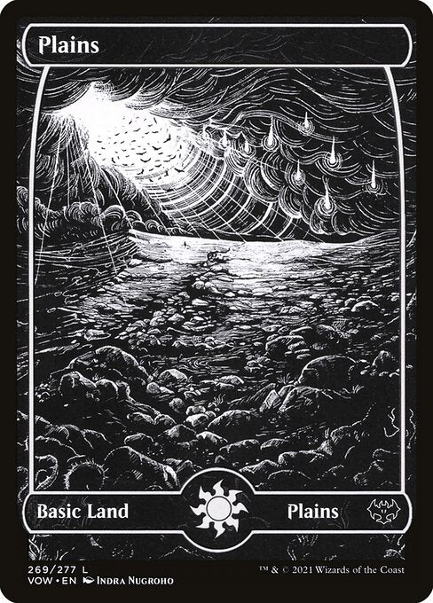 MTG Plains VOW 269 Standard Nonfoil front