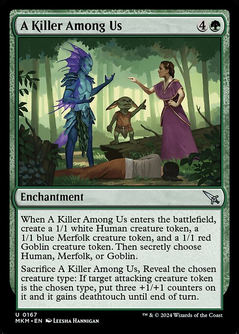 MTG A Killer Among Us MKM 167 Regular Nonfoil