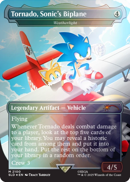 Magic Secret Lair x Sonic: Turbo Gear Foil Edition - ETA September 2025