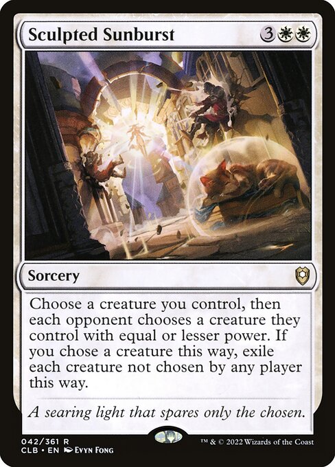 MTG Sculpted Sunburst CLB 042 Regular Nonfoil