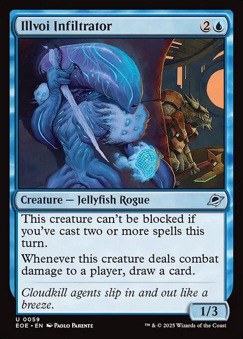 MTG Illvoi Infiltrator EOE 059 Regular Foil