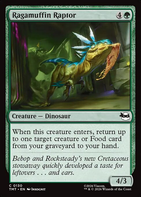 MTG Ragamuffin Raptor TMT 130 Regular Foil
