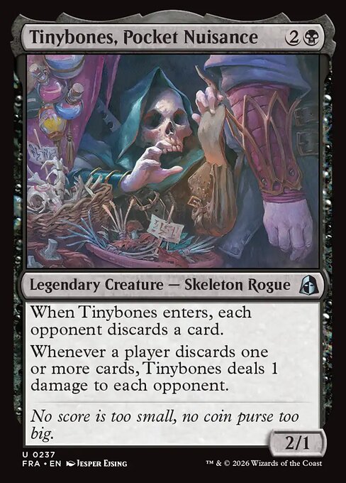 MTG Tinybones, Pocket Nuisance FRA 237 Standard Nonfoil front