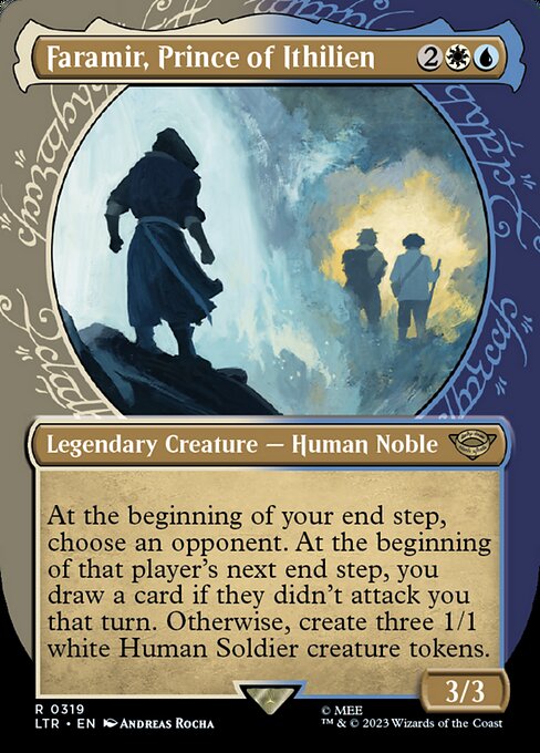 MTG Faramir, Prince of Ithilien LTR 319 Showcase Ring Nonfoil
