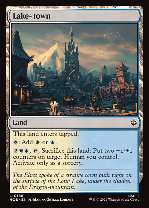 MTG Lake-town HOB 186 Regular Foil