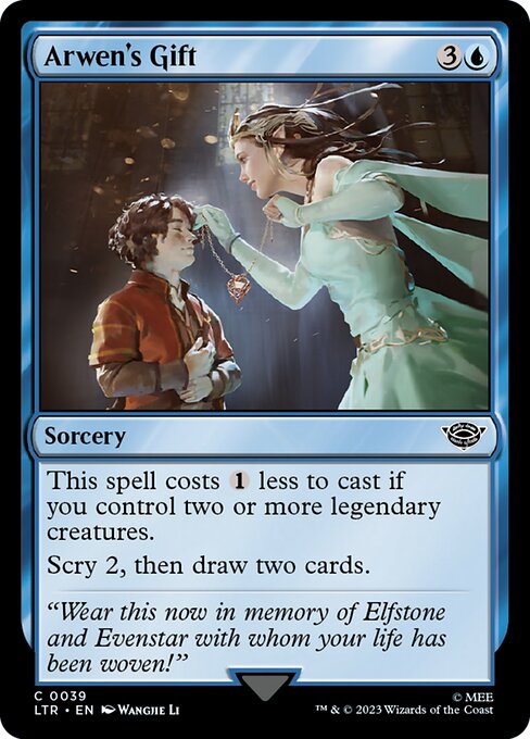MTG Arwen's Gift LTR 039 Regular Nonfoil