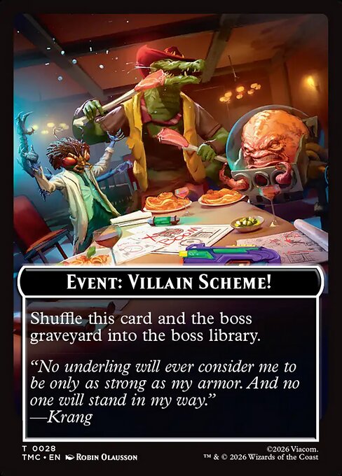 MTG Event: Villain Scheme! Token TMC 028 Token Nonfoil