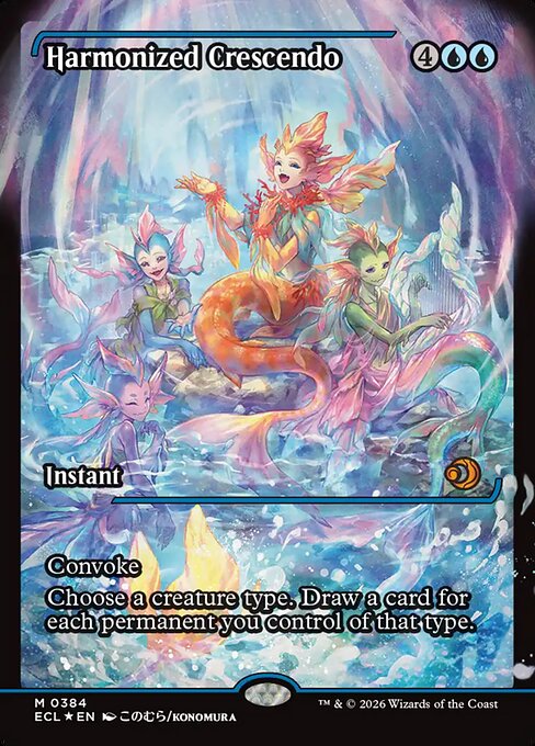 MTG Harmonized Crescendo ECL 384 Full Art Foil