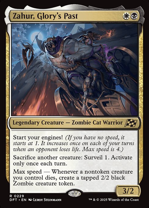 MTG Zahur, Glory's Past DFT 229 Regular Nonfoil