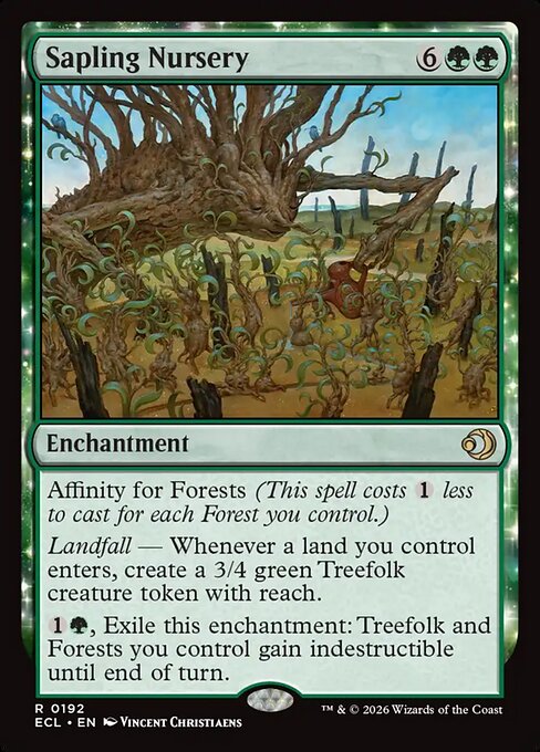 MTG Sapling Nursery ECL 192 Regular Foil