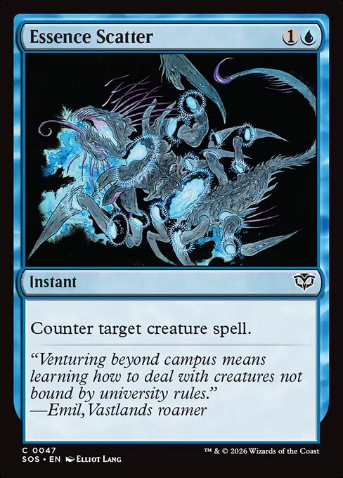 MTG Essence Scatter SOS 047 Regular Foil