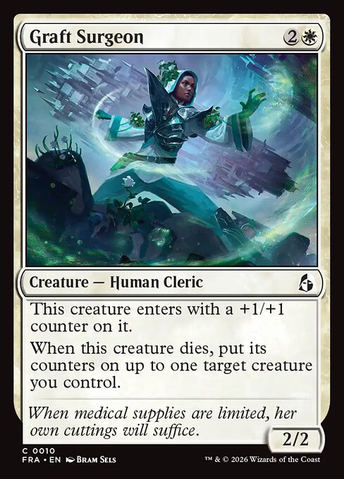 MTG Graft Surgeon FRA 010 Standard Foil front