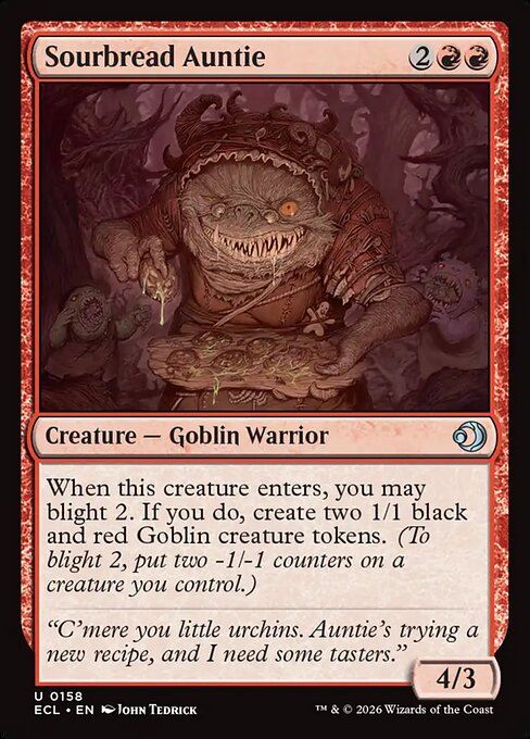MTG Sourbread Auntie ECL 158 Regular Foil