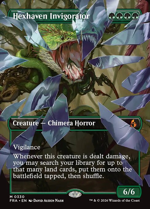 MTG Hexhaven Invigorator FRA 330 Shattered Mirror Nonfoil front