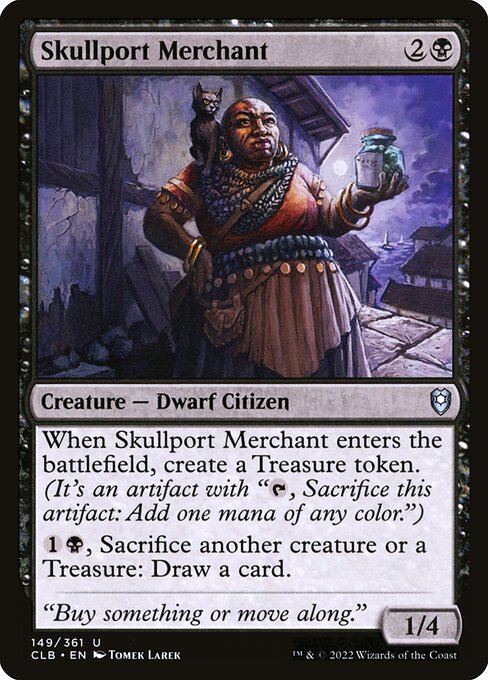 MTG Skullport Merchant CLB 149 Regular Nonfoil