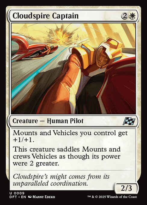 MTG Cloudspire Captain DFT 009 Regular Nonfoil