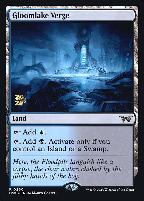 MTG Gloomlake Verge PDSK 260s Prerelease Foil